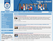 Tablet Screenshot of hazena.tatranlitovel.cz
